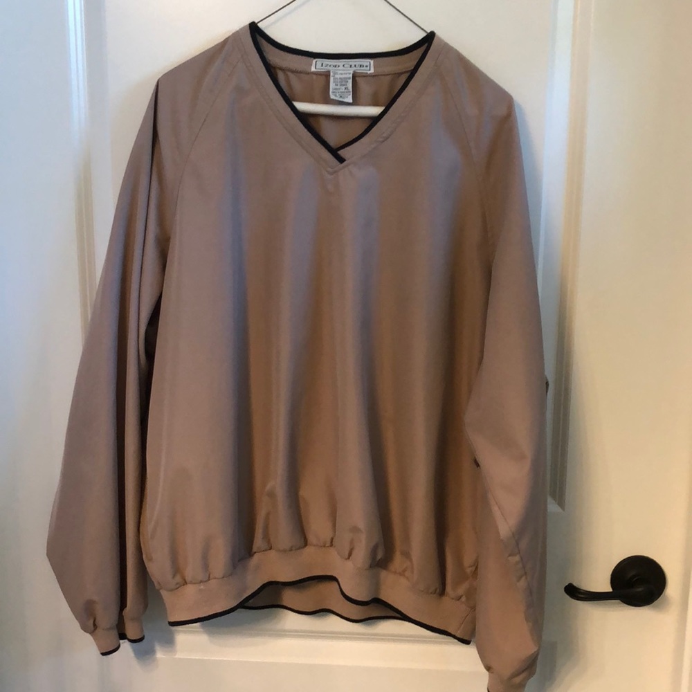 Golf wind/rain pullover